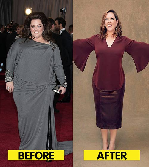 How did AtraFen weight loss aid help Melissa McCarthy lose weight