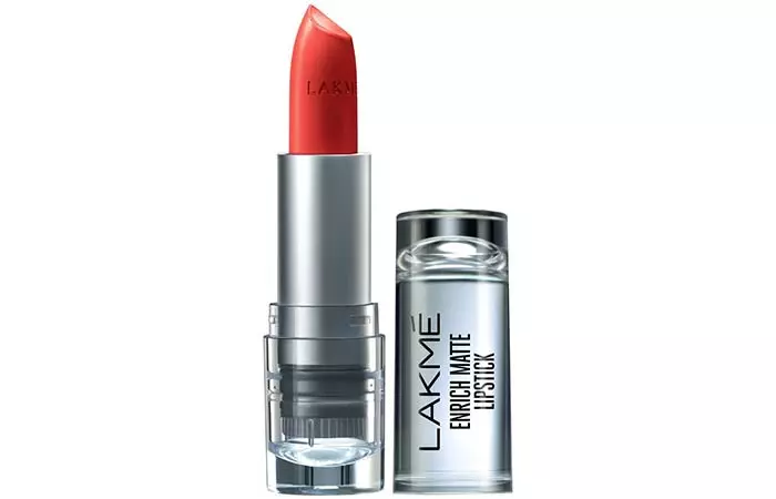 Lakme Enrich Matte Lipstick, Shade OM 11