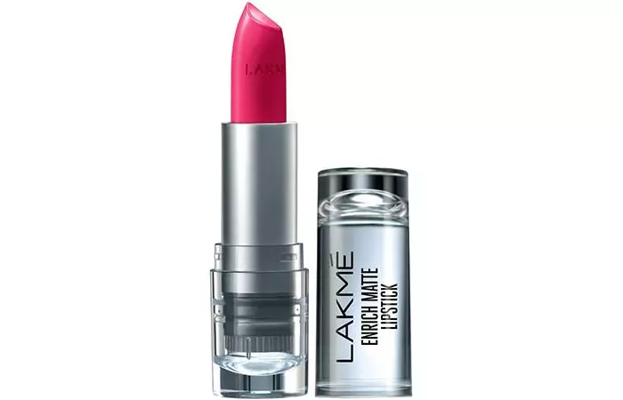 Lakme Enrich Matte Lipstick, Shade PM 15