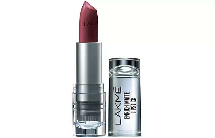 Lakme Enrich Matte Lipstick, Shade RM 10