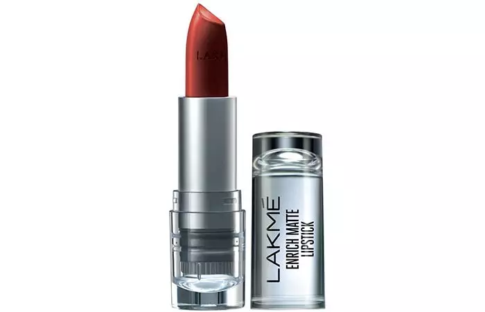 Lakme Enrich Matte Lipstick, Shade RM 12