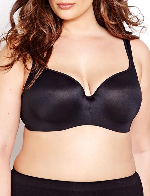 T-shirt bras for large breasts