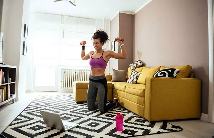3. Build A Home Workout Regime