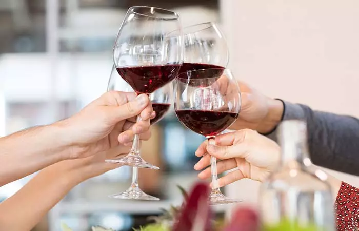 4. Raise A Toast To Red Wine