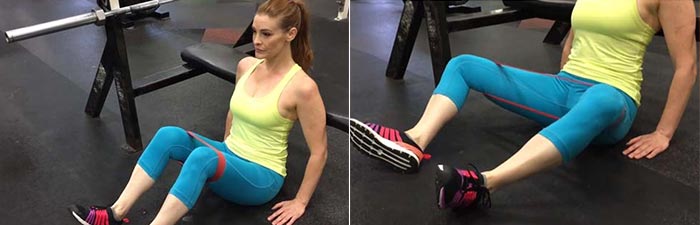 Abduction resistance band exercise