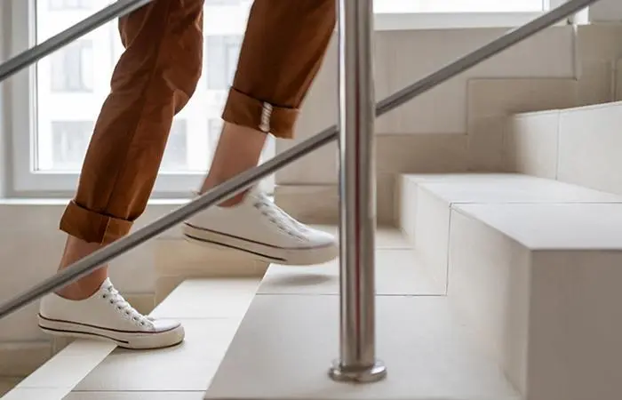 Taking The Stairs Is A Moment Of Glory For You