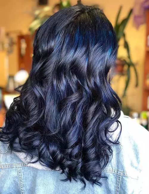 10. Light Purple And Blue Hair
