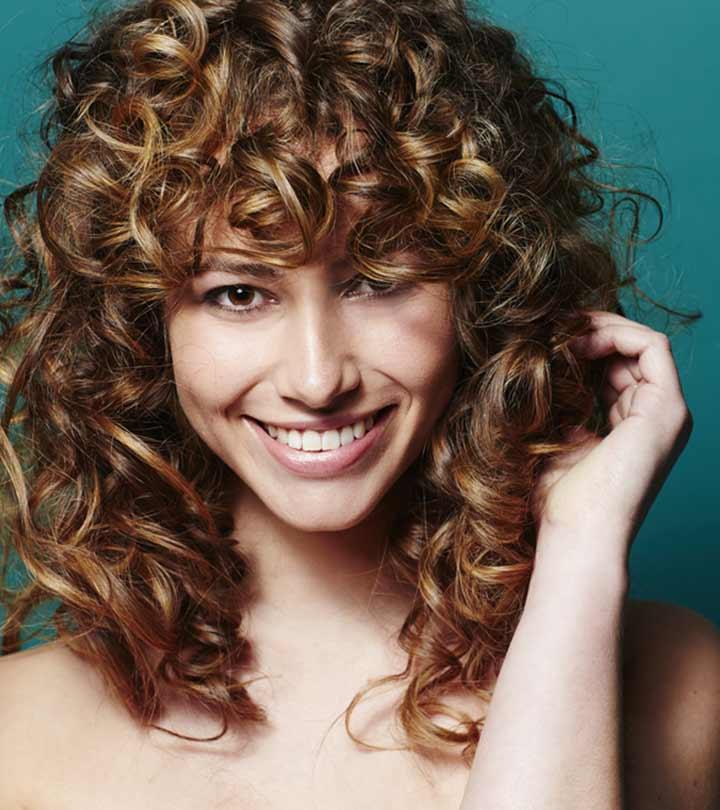 81 Best Ways to Pair Curly Hair with Bangs