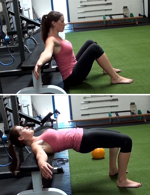 Exercises For Lower Back Pain - Hip Thrust