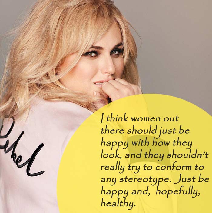 Best tips by Rebel Wilson for weight loss