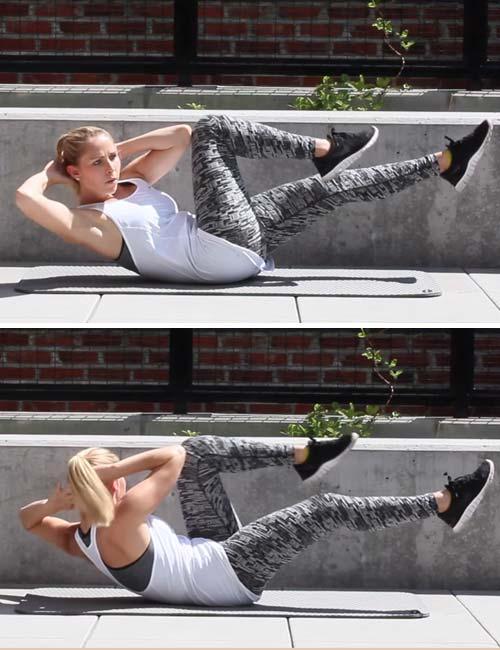 Bicycle Crunch