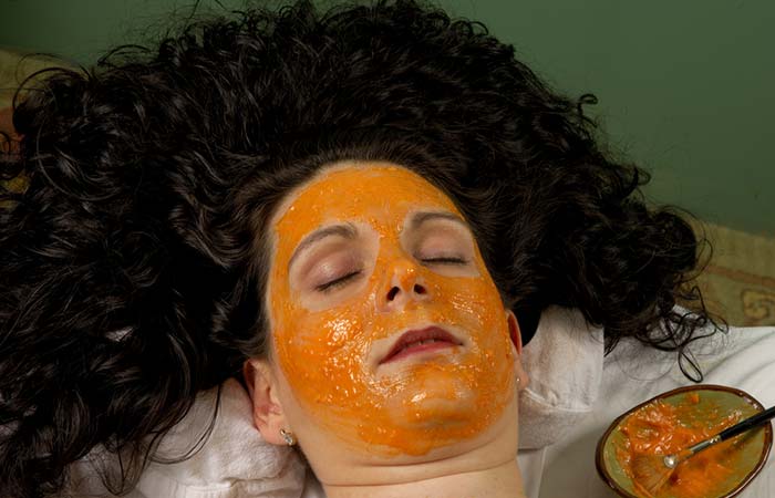 Carrot And Egg Face Pack