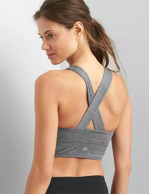 Cross Straps bra for kickboxing