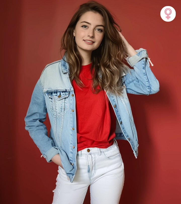 Cute outfits to wear with jean jackets hotsell