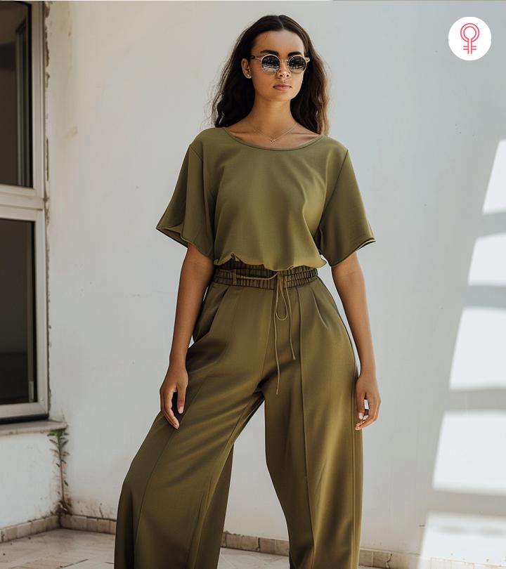 15 Olive Green Pant Outfit Ideas For Women Comfy Stylish