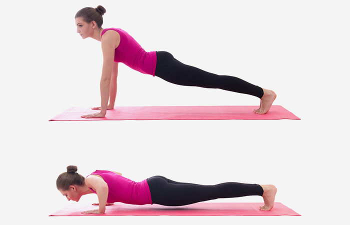 How to get a curvy body through push-ups