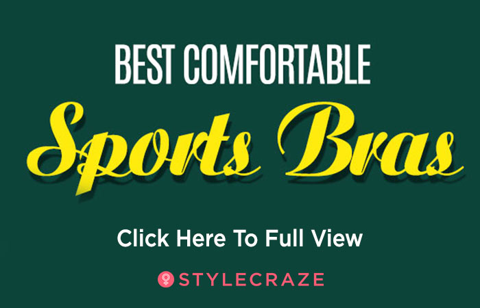 Most comfortable and best sports bras and brands