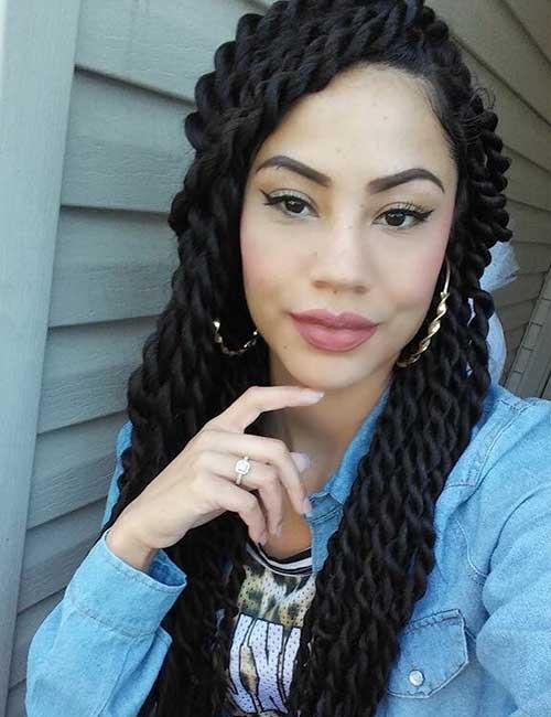 20 Best Hairstyles For Senegalese Twist