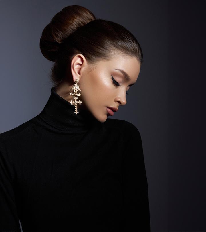 Woman In Designer Jewelry