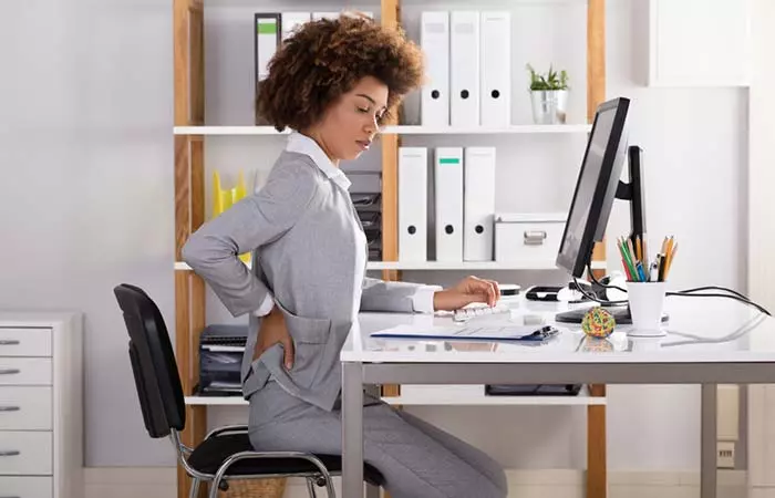 2. Be Conscious Of Your Posture At Work 