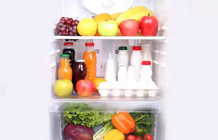 2. Organize Food Evenly
