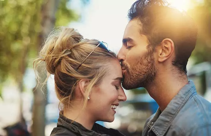 5. Greet Each Other With A Kiss