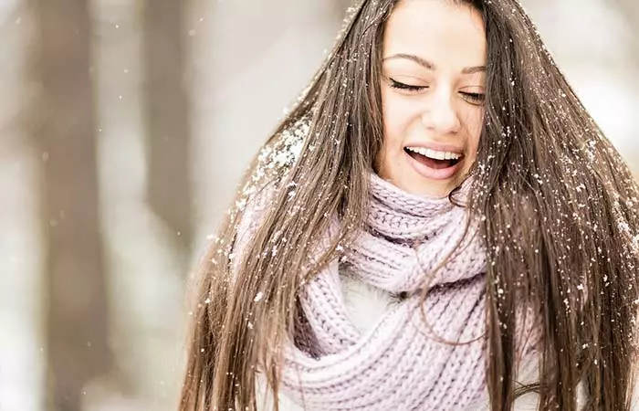5. Not Covering Your Hair In Cold Weather