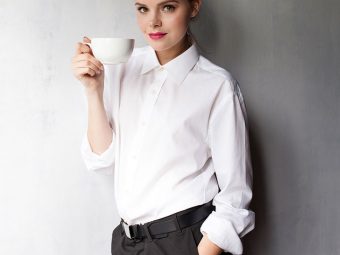 Best Ways To Style Your White Button Up And Down Shirt – Women