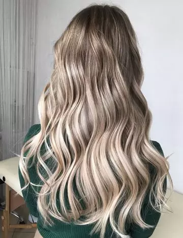 Dirty blonde ombre for luscious hair