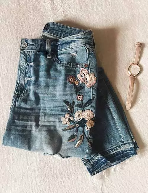 Embroidered Denims 