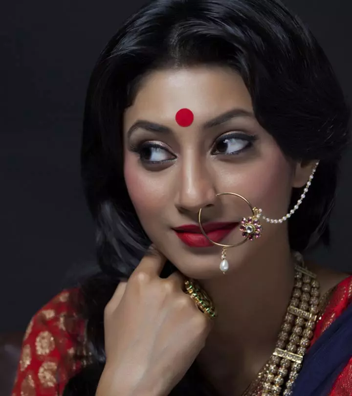How To Choose The Perfect Bindi To Match Your Face Shape!