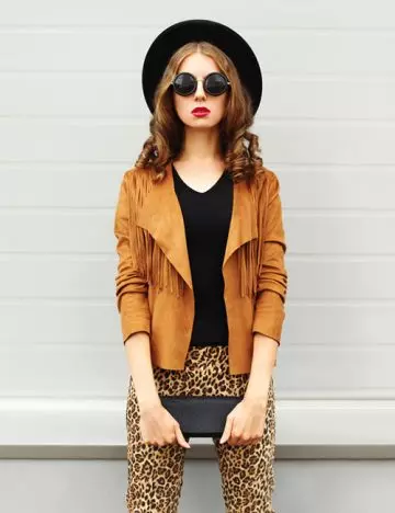 Leopard print from 80s fashion trend
