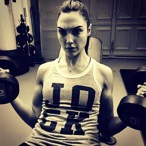 Gal Gadot strength training workout