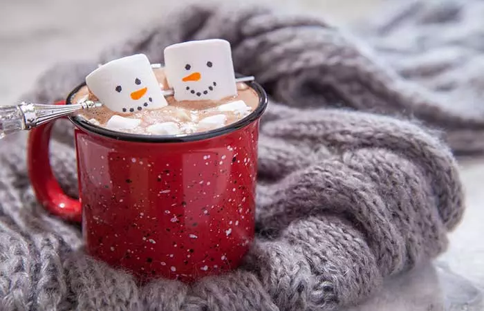 There’s nothing more comforting than a cup of hot chocolate and marshmallows