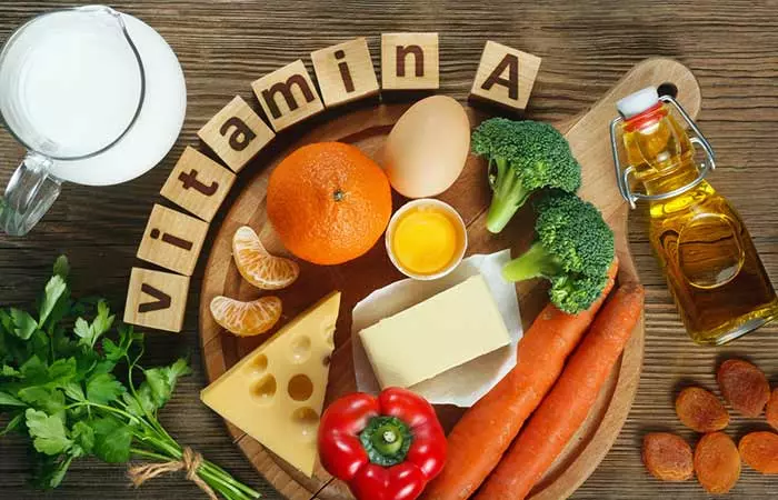 Vitamin A to get rid of milia