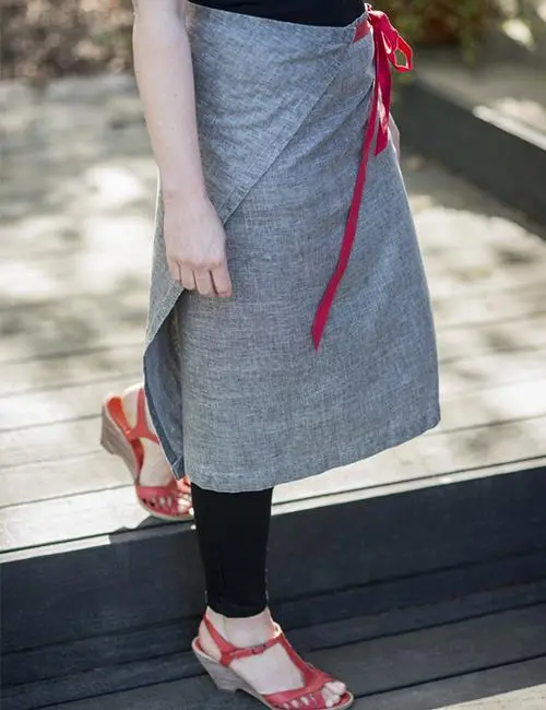 Wrap around skirt