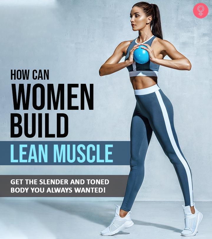 15 Best Ways For Building Muscle For Women Complete Guide 6426