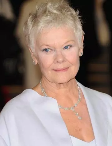 The classic Judi hairstyle for women over 60