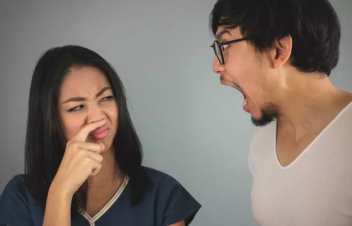 3. Having A Bad Breath