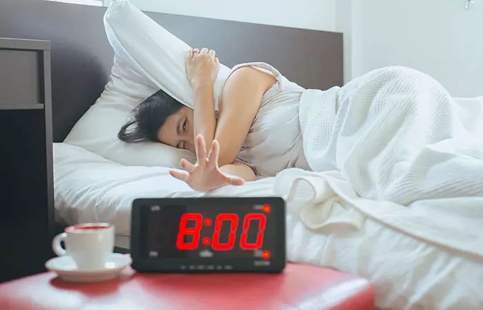 6. Setting Your Alarm To A Later Time