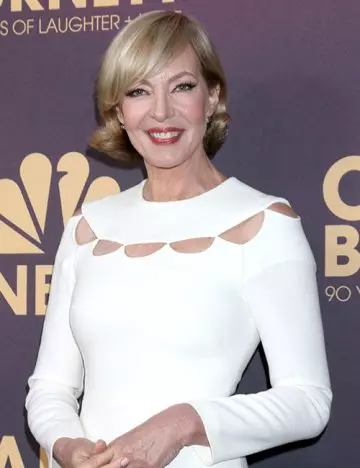 Allison Janney with wedge haircut