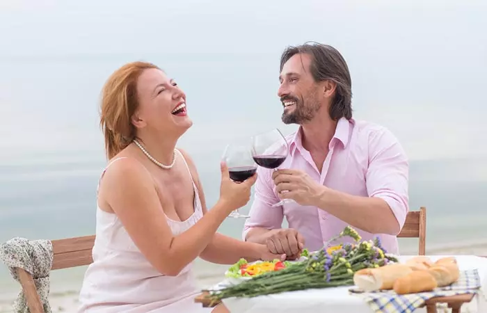 And Sipping On Wine Instead