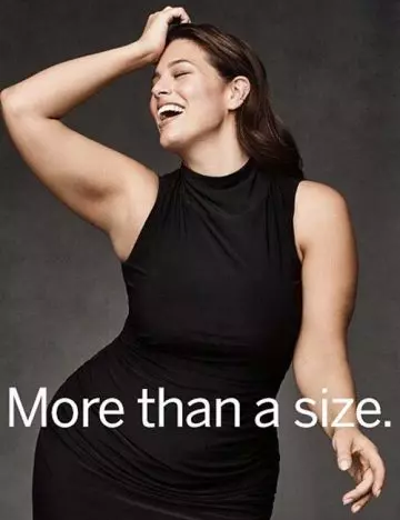Ashley Graham comfortable in her skin and size