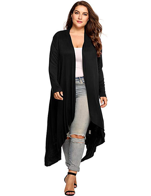 15 Stylish Plus Size Cardigans For Women Light Weight Floral And More