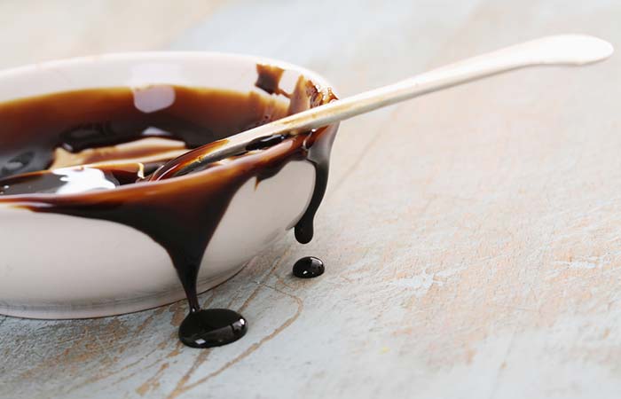 Blackstrap molasses can be a helpful remedy for blood clots during period