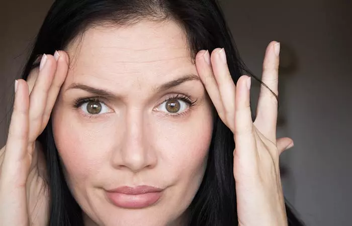 Forehead Muscle Tone Exercise