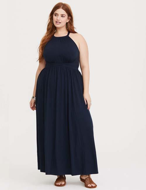 Halter Neck Maxi Dress Summer Halter Maxi Dress Neck Cut Side Tall Asos ...