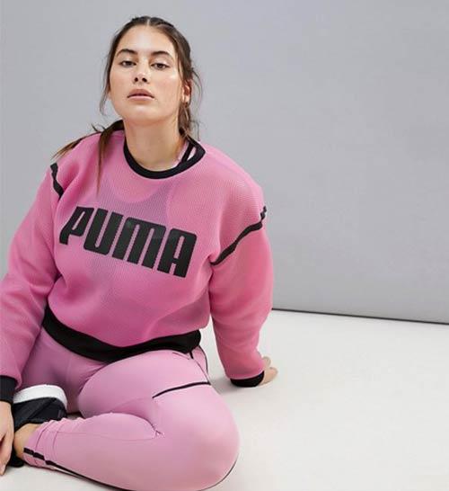 puma plus size jogging suits