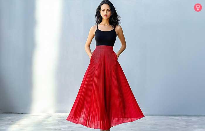 17 Best Ways To Wear A Pleated Skirt A Guide To Various Styles