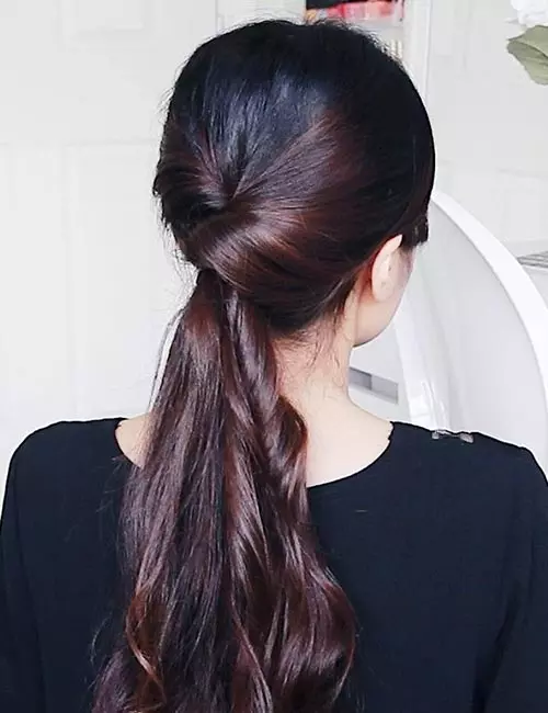 Twisted Ponytail 